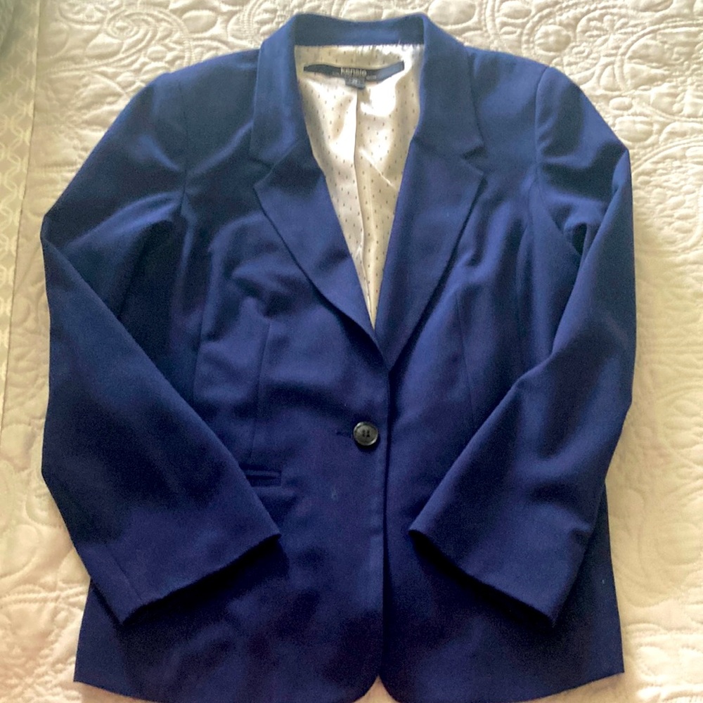 Kensie blue jacket. Size S. Smoke and pet free home